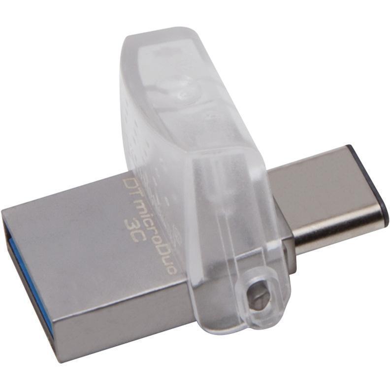Флеш-драйв KINGSTON DT MicroDuo 3С 64GB, Type-C, USB 3.0