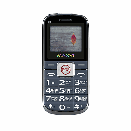 Мобильный телефон MAXVI B8 (marengo)
