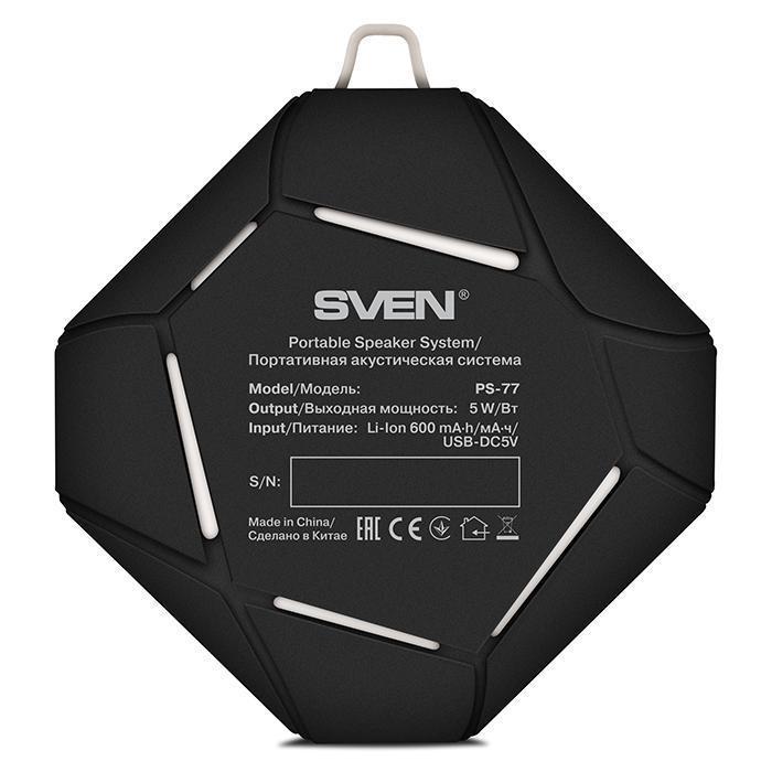 Акустическая система SVEN PS-77 1.0 Bluetooth black/white
