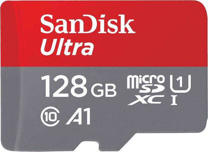 Карта памяти SANDISK microSDXC128GB Ultra UHS-I 100MB/s no adapter