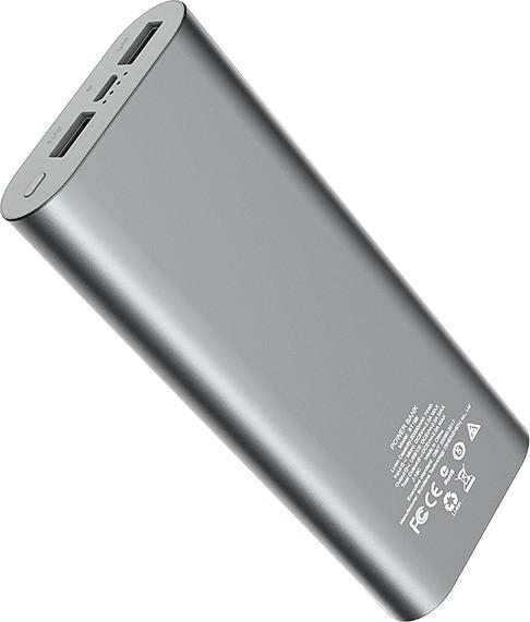 Внешний аккумулятор  BOROFONE BT19b Universal (20000 мА/ч) gray