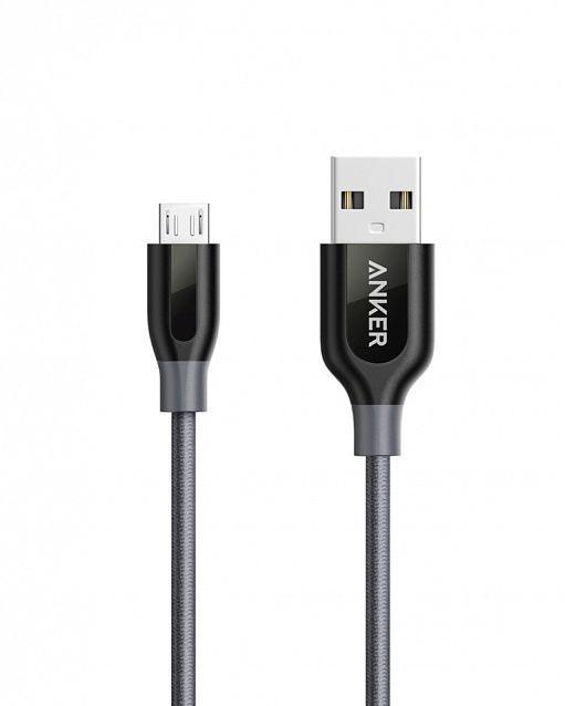 Кабель ANKER Powerline+ Micro USB - 0.9м V3 (Gray)