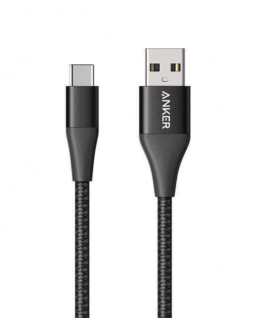 Кабель ANKER Powerline+ II USB-C to USB-A - 1.8м (Black)
