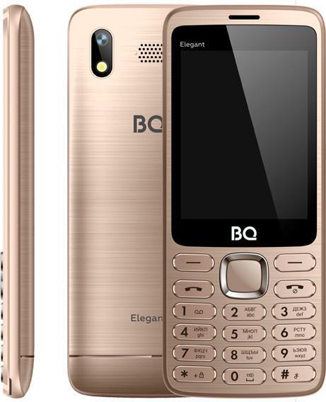 Мобильный телефон BQ BQM-2823 Elegant Золотой