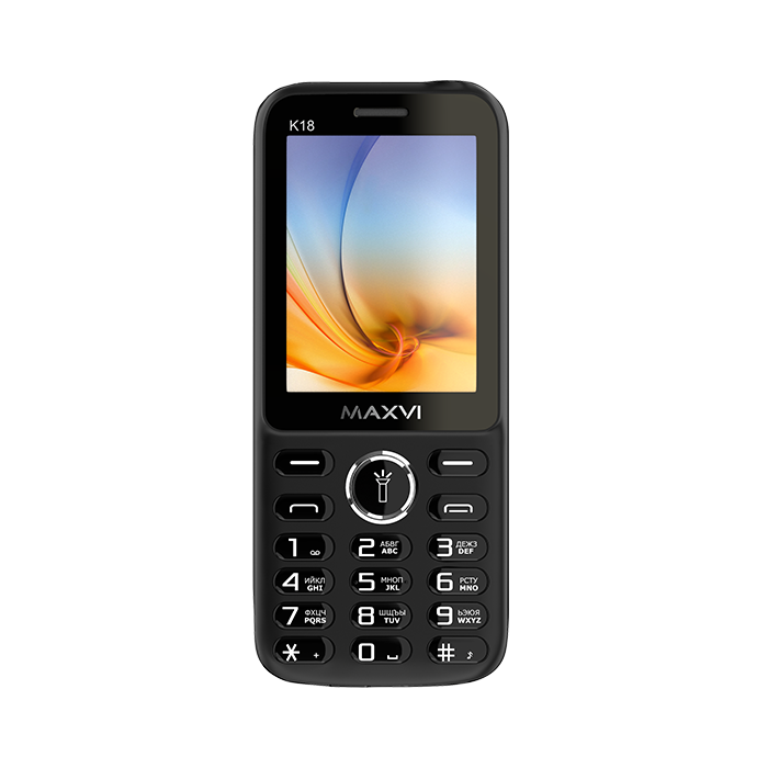Мобильный телефон  MAXVI K18 Black