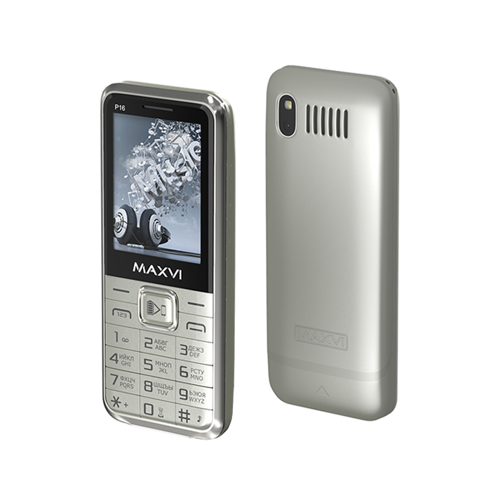 Мобильный телефон MAXVI P16 silver