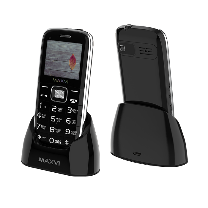 Мобильный телефон MAXVI B6 black