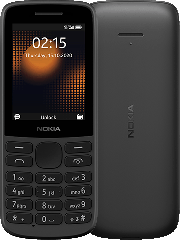 Мобильный телефон NOKIA 215 4G (black) TA-1272