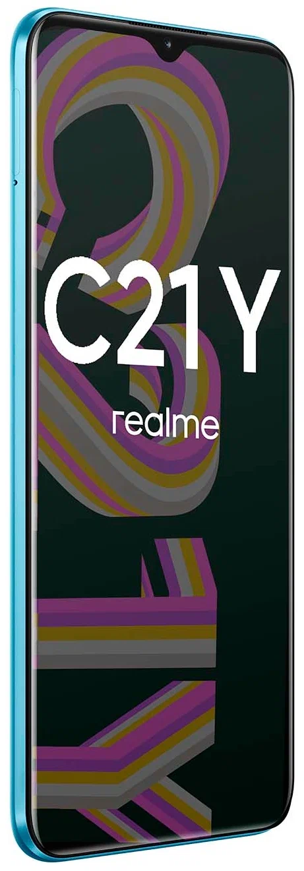 Смартфон REALME C21Y no NFC 4/64Gb (RMX3263) (blue)