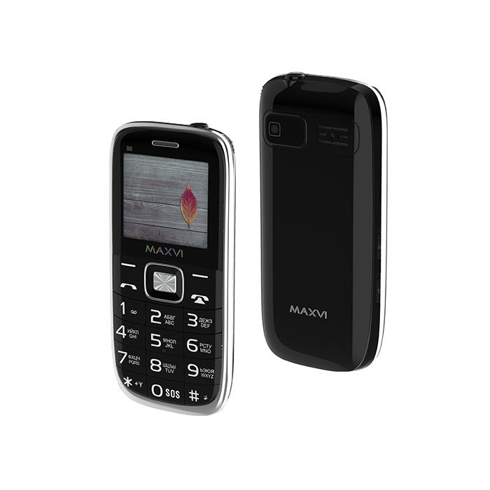 Мобильный телефон MAXVI B6 black