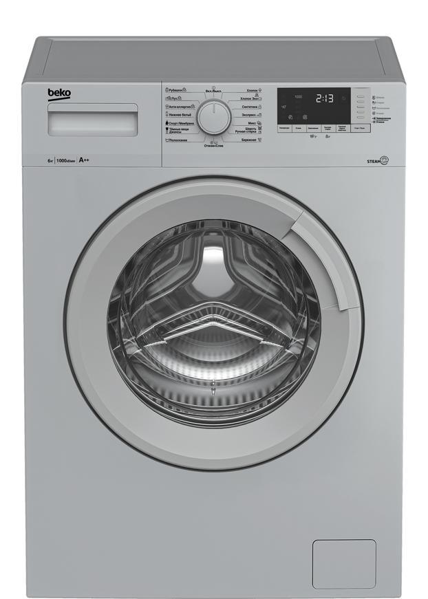 Стиральная машина BEKO WSRE6512ZSS