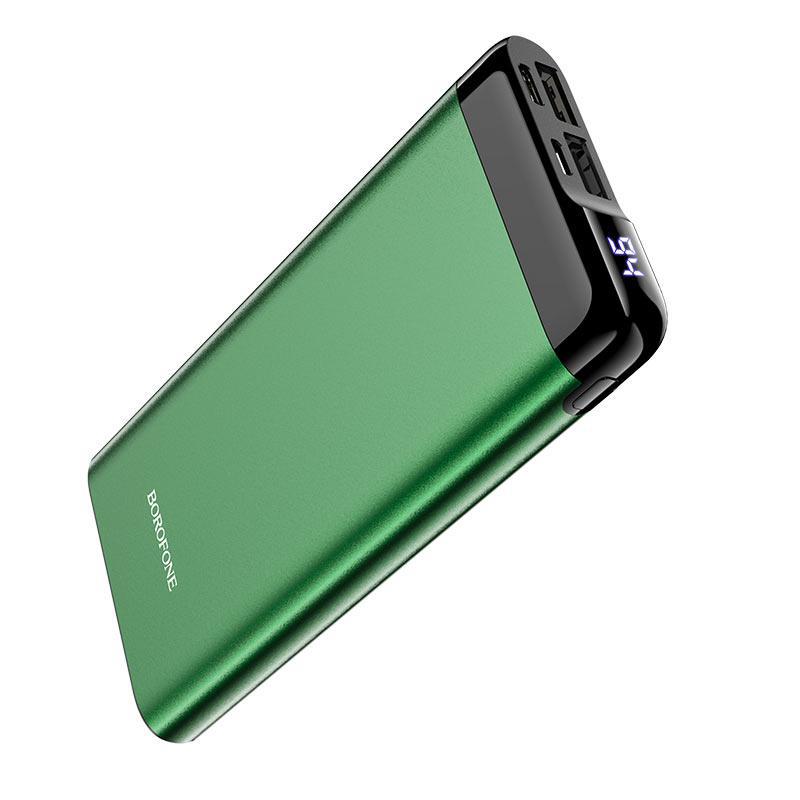 Внешний аккумулятор BOROFONE BJ10 (Dark Green) 10000mAh