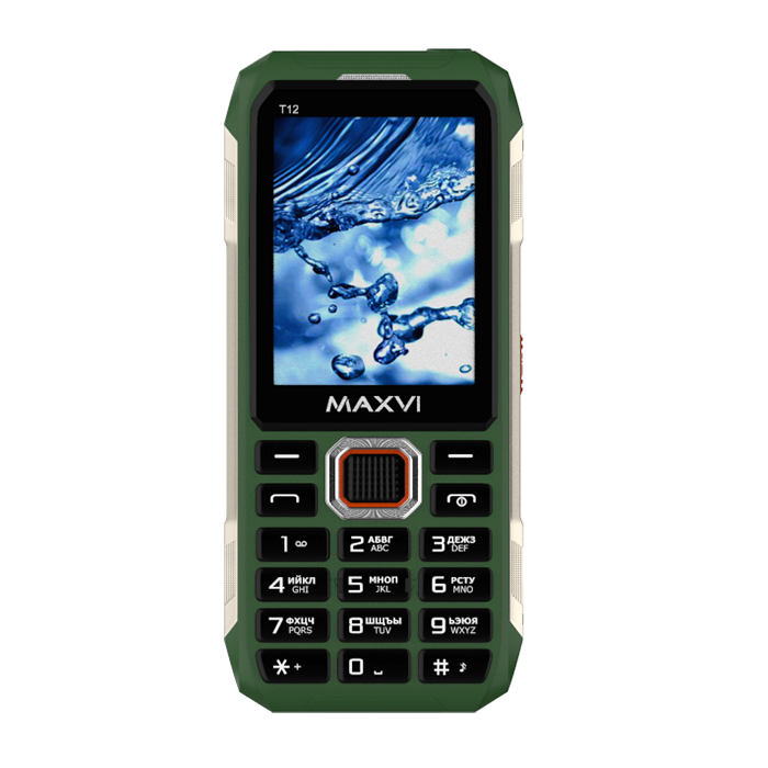 Мобильный MAXVI T12 Green