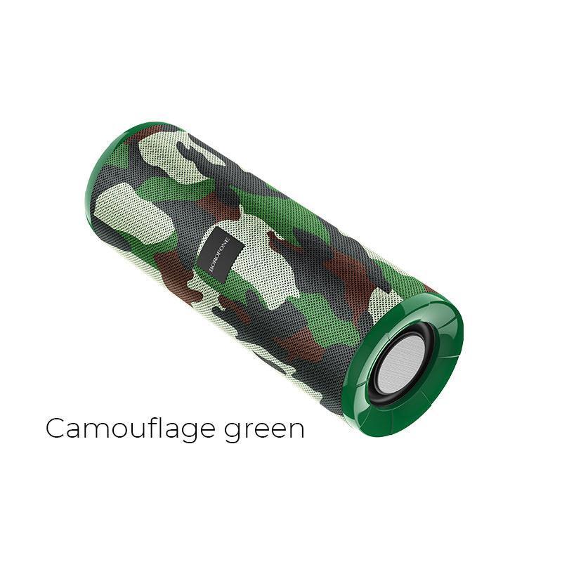 Портативная акустика BOROFONE BR1 (Camouflage Green)