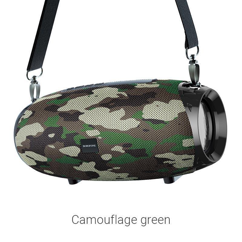 Портативная акустика BOROFONE BR12 Camouflage Green