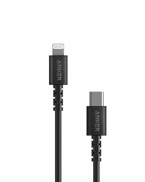 Кабель ANKER Powerline Select+ USB-C to Lightning - 0.9м V3 (Black)