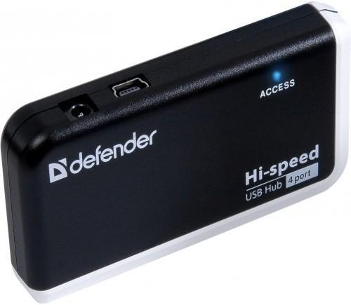 USB разветвитель DEFENDER (83504) 4xUSB 2.0 QUADRO INFIX