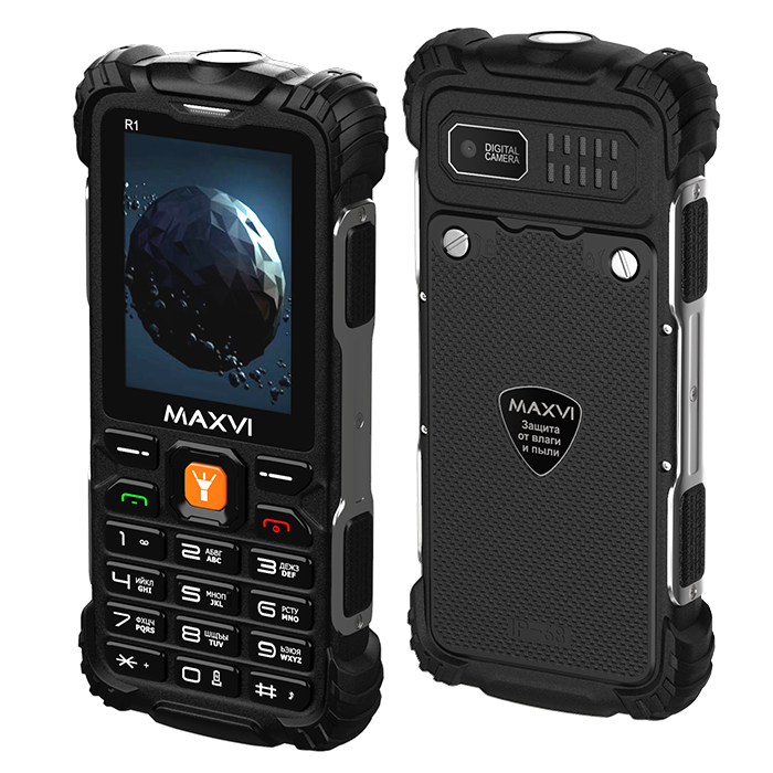 Мобильный MAXVI R1 Black