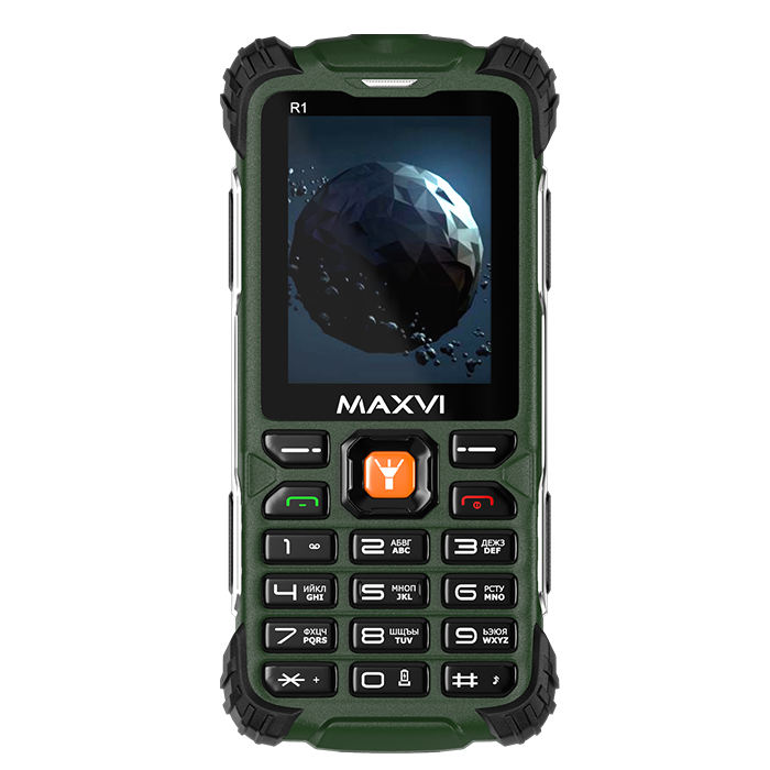 Мобильный MAXVI R1 Green