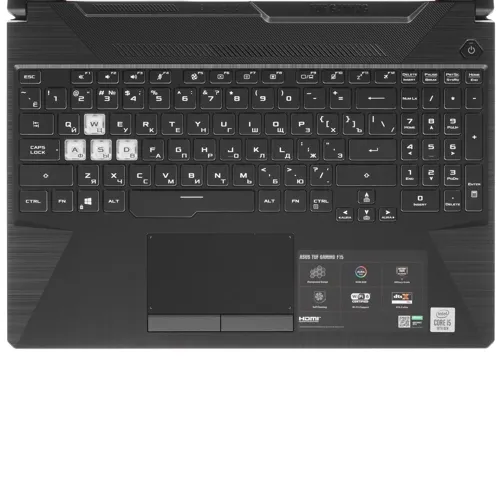 Ноутбук ASUS TUF Gaming F15 FX506LH-HN004 (90NR03U2-M00860)