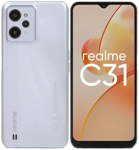 Смартфон REALME C31 4/64Gb (RMX3501) (Light Silver)