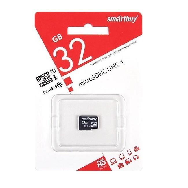Карта памяти SMARTBUY microSDHC 32GB Class 10+adapter