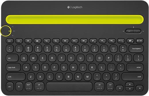 Клавиатура LOGITECH Multi-Device K480 Black