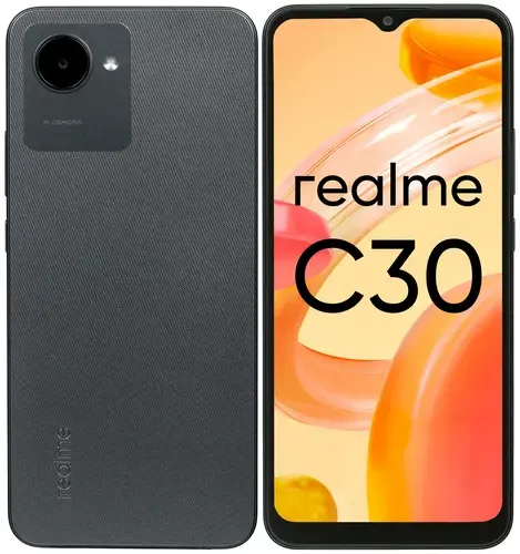 Смартфон REALME C30 4/64Gb (black)