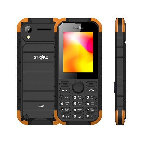 Мобильный телефон STRIKE R30 Black+ Orange