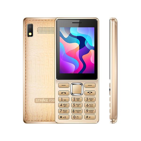 Мобильный телефон STRIKE F30 Gold