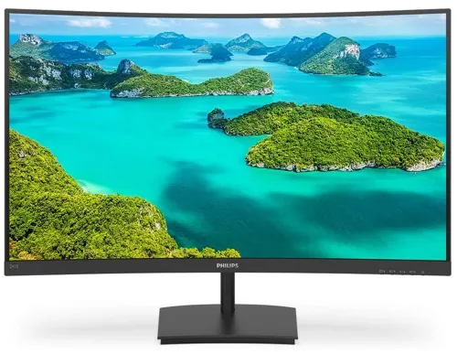 Монитор PHILIPS 23.6" 241E1SCA/01 16:9 Curved VA HDMI MM Black