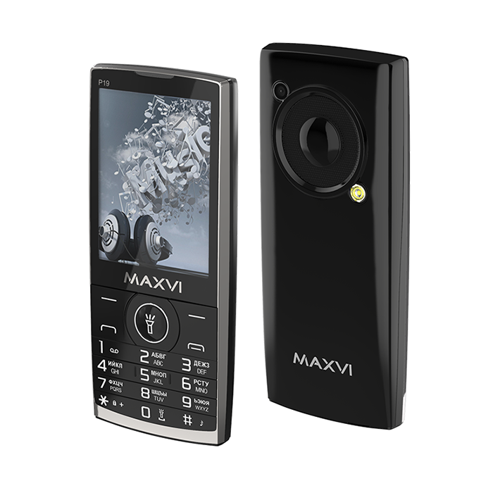 Мобильный телефон MAXVI P19 (black)