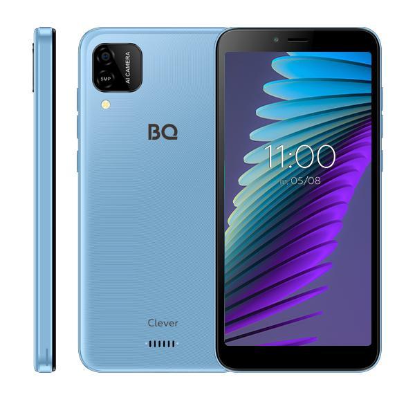 Смартфон BQ BQS-5765L Clever Небесно-голубой