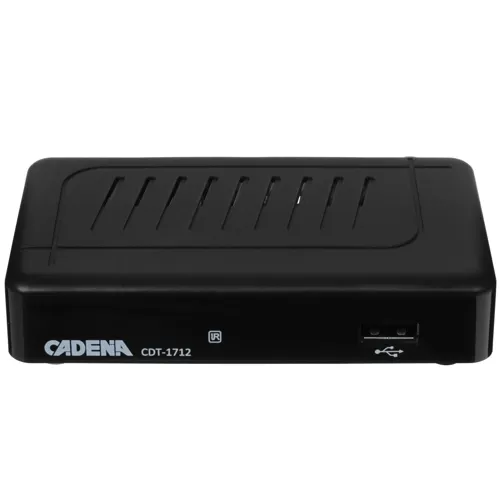 Цифровой тюнер CADENA CDT-1712 black