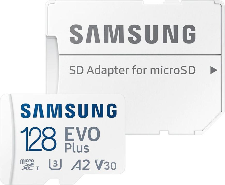 Карта памяти SAMSUNG microSDXC 128GB EVO PLUS A2 V30 (MB-MC128KA/RU)
