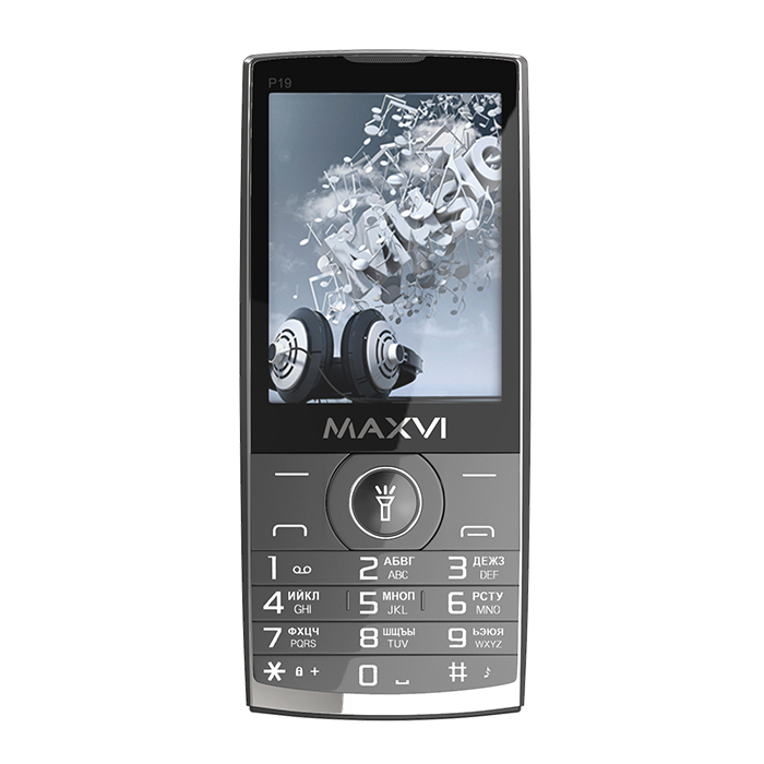 Мобильный телефон MAXVI P19 (grey)