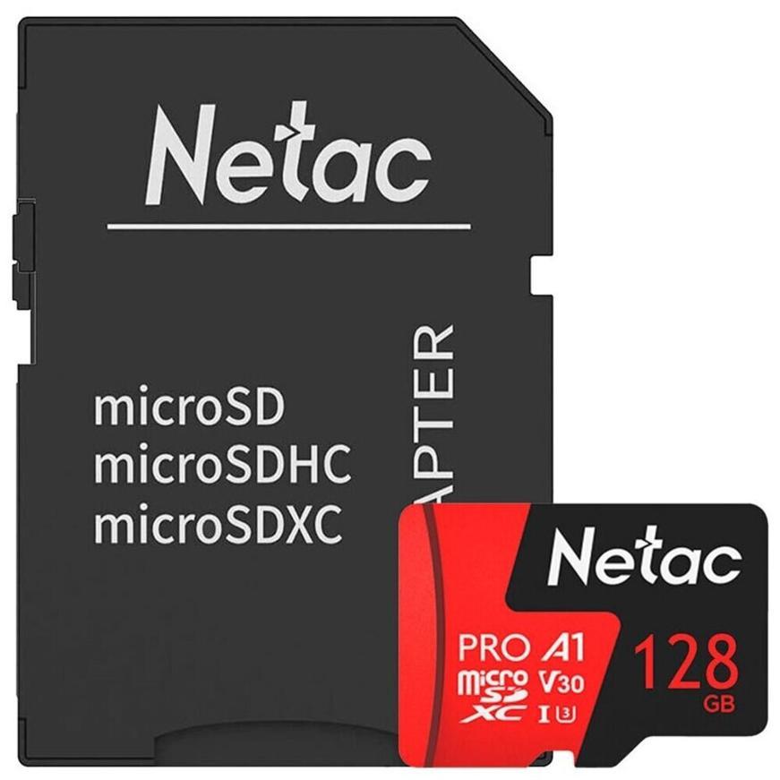 Карта памяти NETAC P500 Extreme Pro 128GB (NT02P500PRO-128G-R)