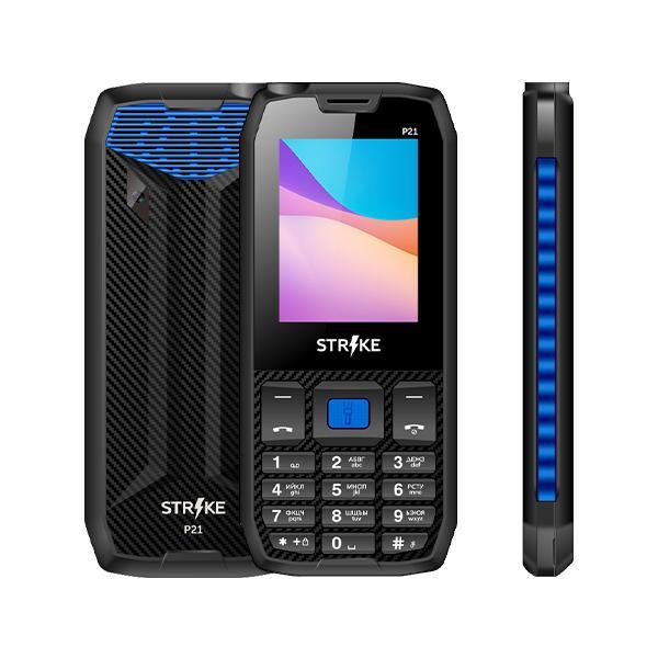 Мобильный телефон STRIKE P21 Black+Blue