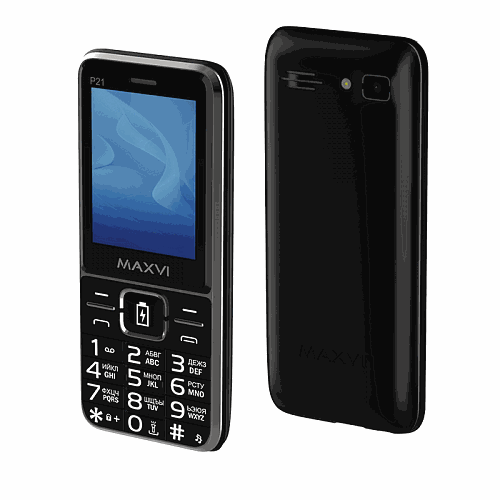 Мобильный телефон MAXVI P21 Black