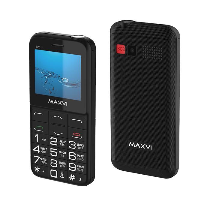 Мобильный телефон MAXVI B231 (Black)