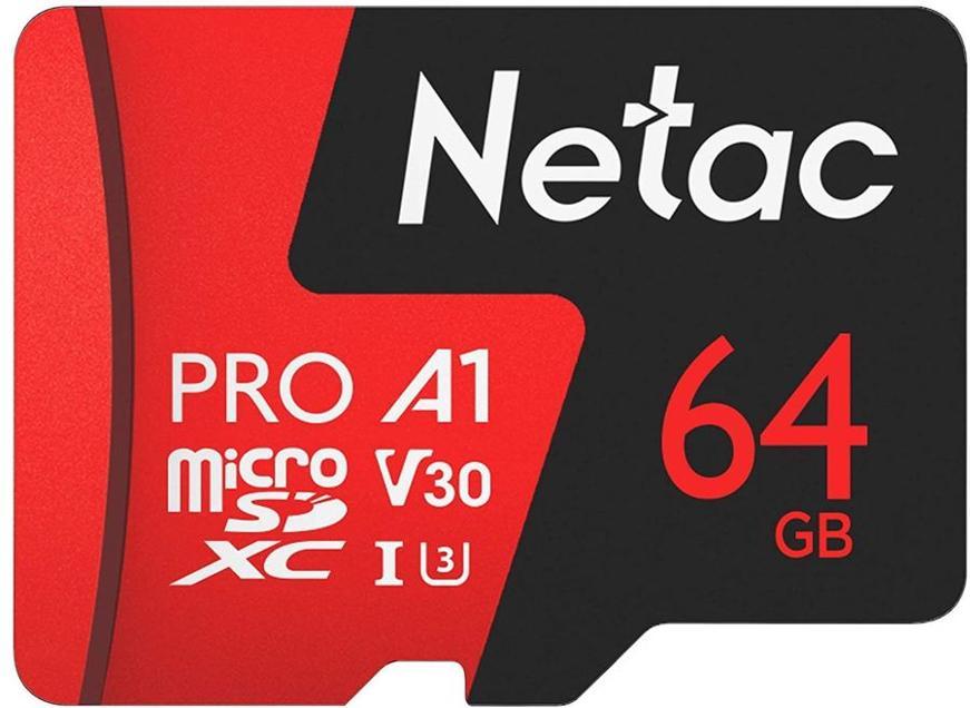 Карта памяти NETAC P500 Extreme Pro 64GB +ad (NT02P500PRO-064G-R)