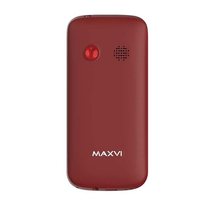 Мобильный телефон MAXVI B100 (Wine red)