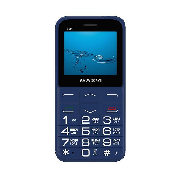 Мобильный телефон MAXVI B231 (Blue)
