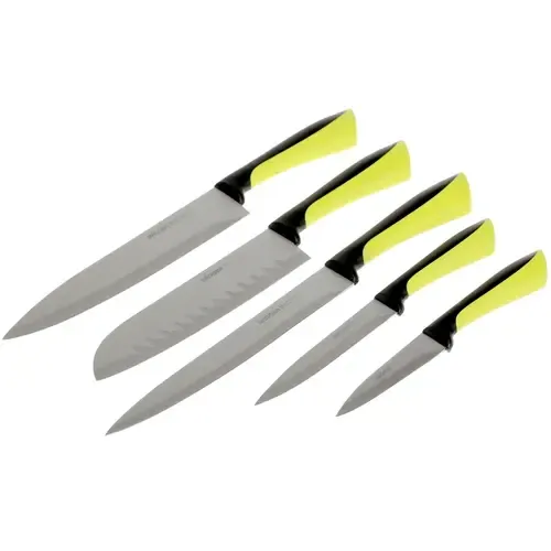 Набор ножей NADOBA 5 ножей с универсальным блоком, серия JANA