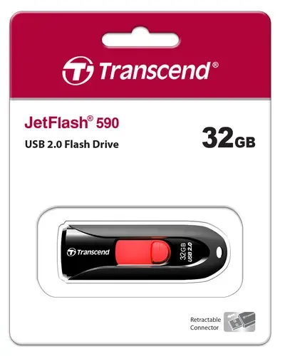 флеш-драйв TRANSCEND JetFlash 590 32GB Black