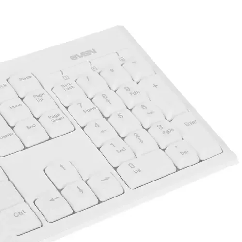 Клавиатура SVEN Standard 303 USB white