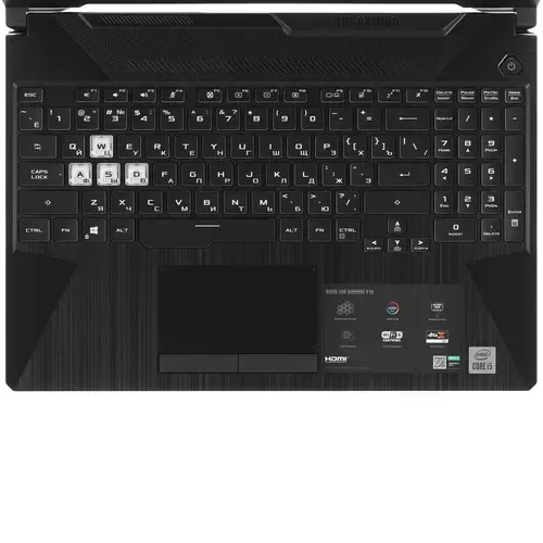 Ноутбук ASUS TUF F15 FX506LHB-HN323 (90NR03U2-M00JN0)