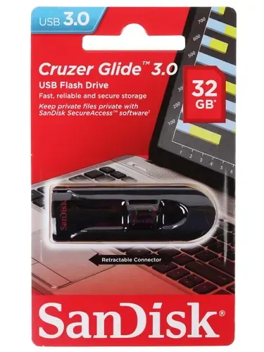 флеш-драйв SANDISK 32 Gb Cruzer Glide USB3.0
