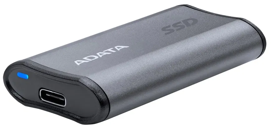 Внешний ADATA USB 3.2 Gen 2 Type-C SE880 1TB Titanium Gray