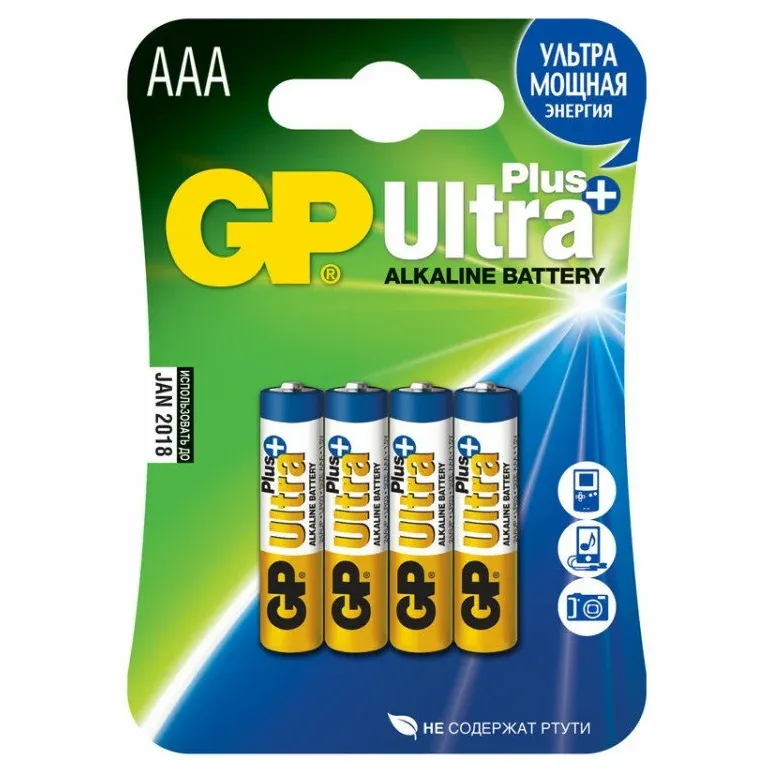 Батарейка AAA Ultra Plus Alkaline